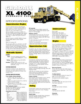 gradall_xl4100_spec_sheet